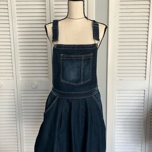 Denim jumper overalls  dress!👗